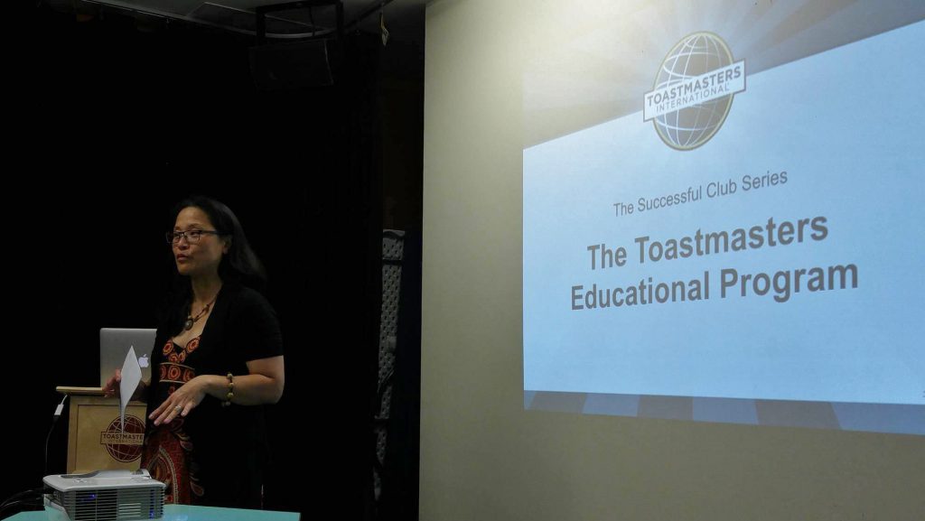 Bonnie Mak, "The Toastmasters Educational Program"